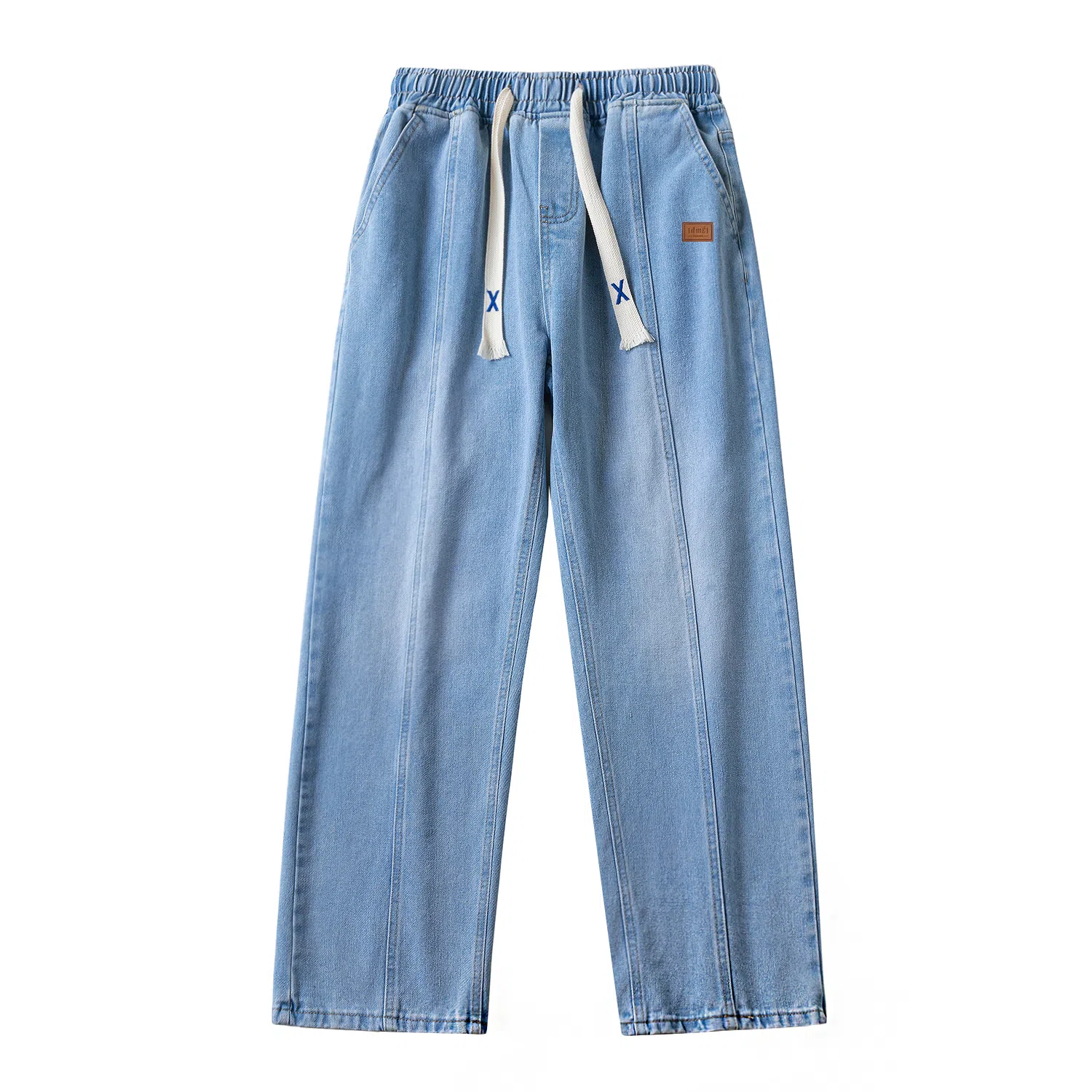 【dme】 美式潮牌中腰显瘦做旧休闲直筒舒适高街宽松牛仔裤 男女同款