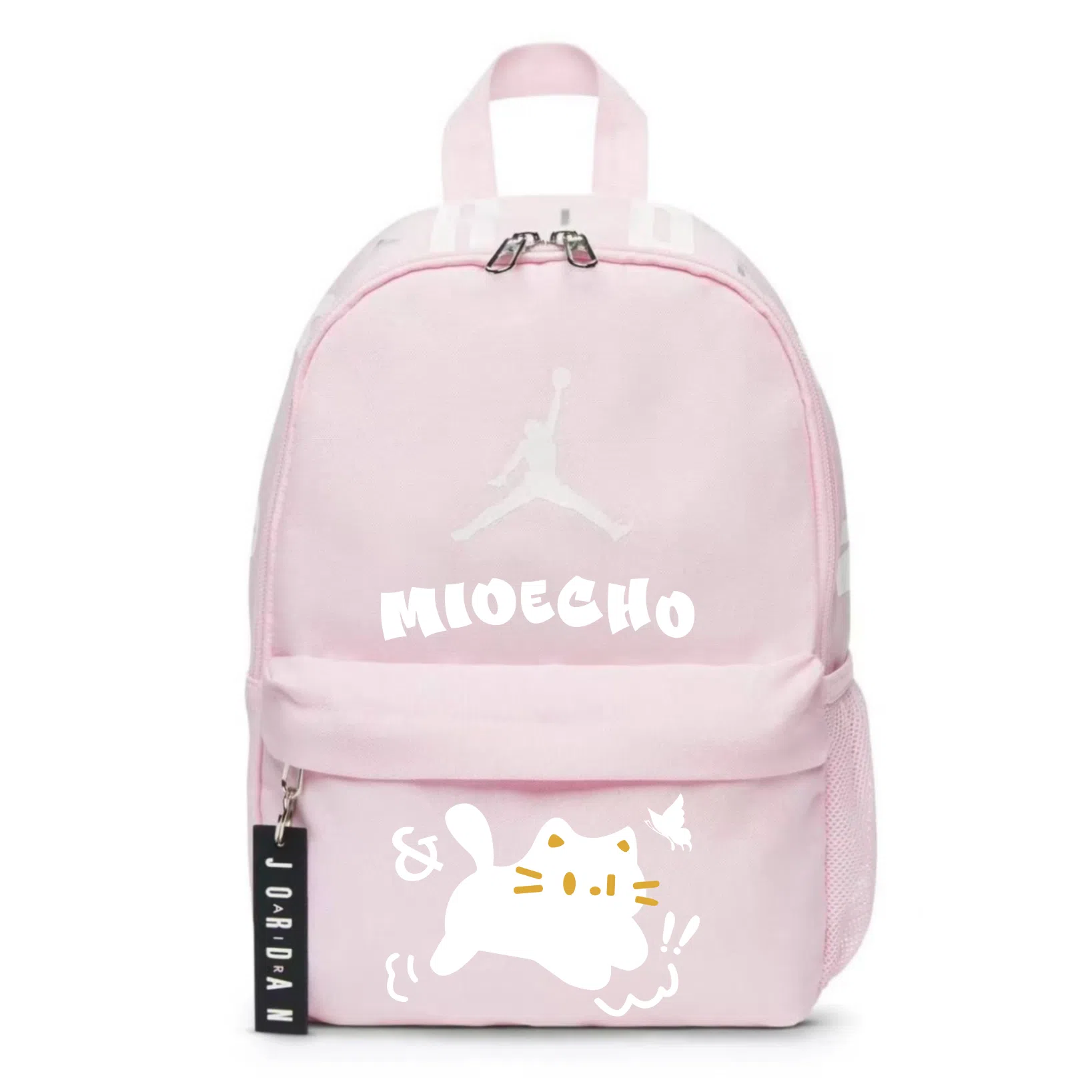 Jordan Backpack Pink Logo