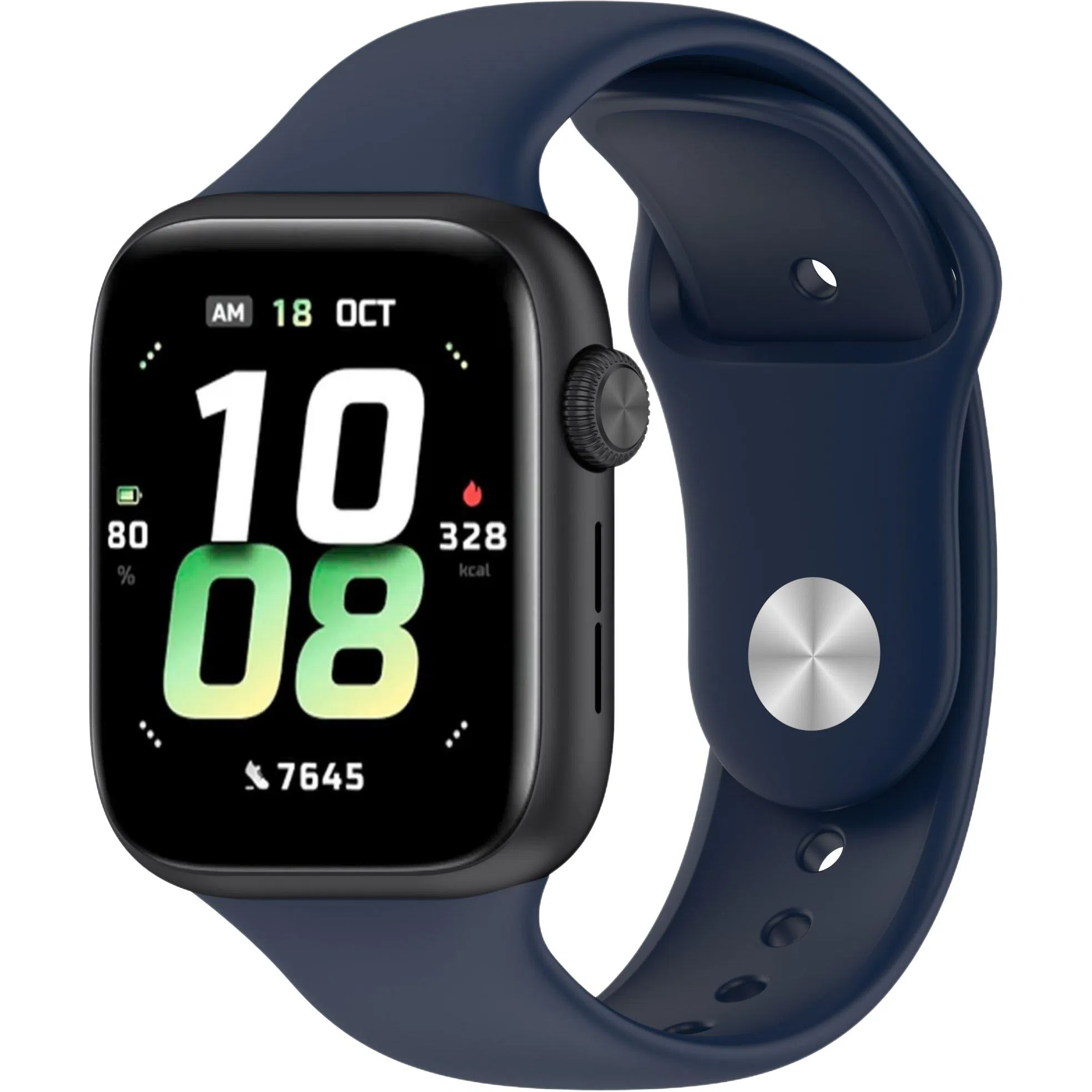 亿祈发 表带 荣耀适用 硅胶材质 时尚百搭硅胶表带男女通用