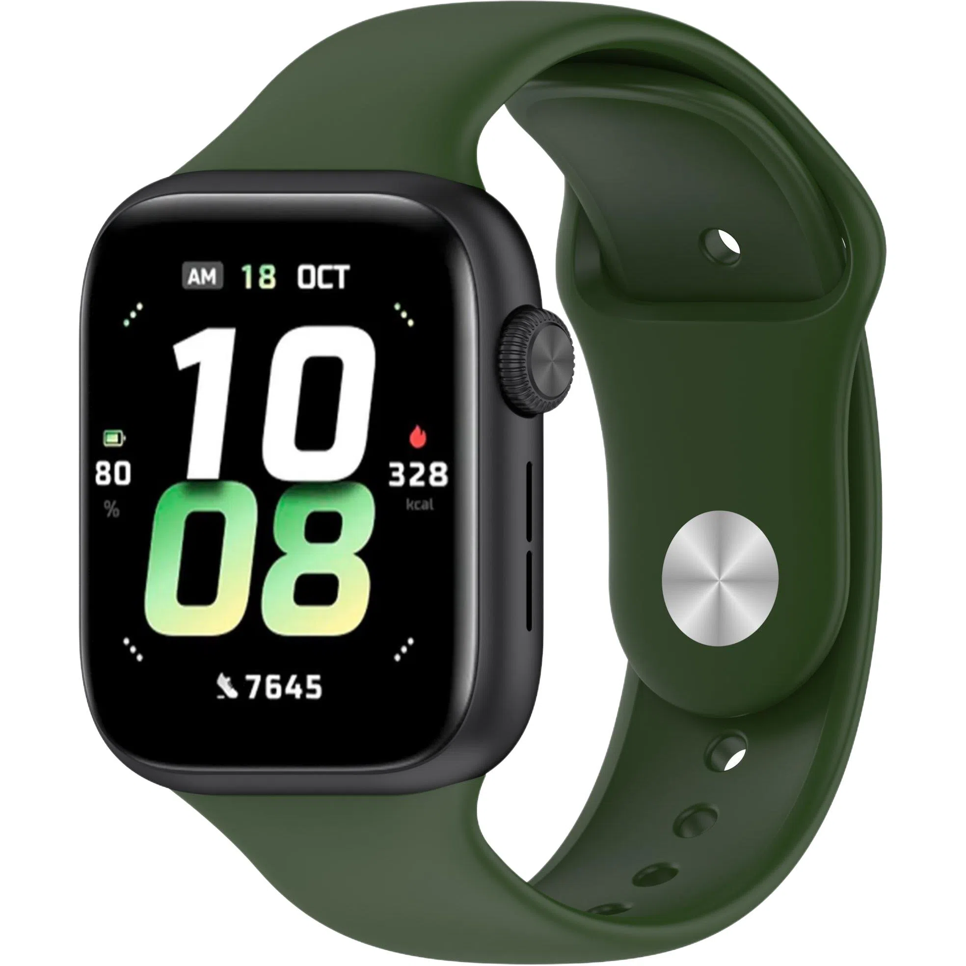 亿祈发 表带 荣耀适用 硅胶材质 时尚百搭硅胶表带男女通用