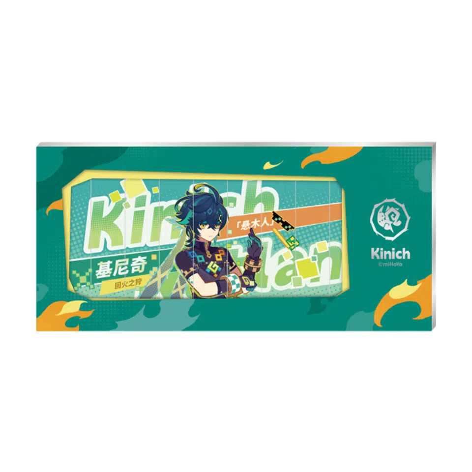 原神 基尼奇 玛拉妮 卡齐娜 出发！火之国系列抽拉票精致  镭射票