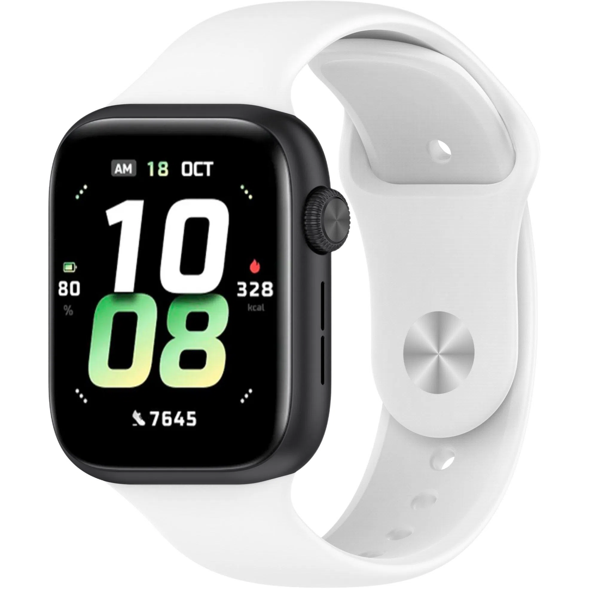 亿祈发 表带 荣耀适用 硅胶材质 时尚百搭硅胶表带男女通用