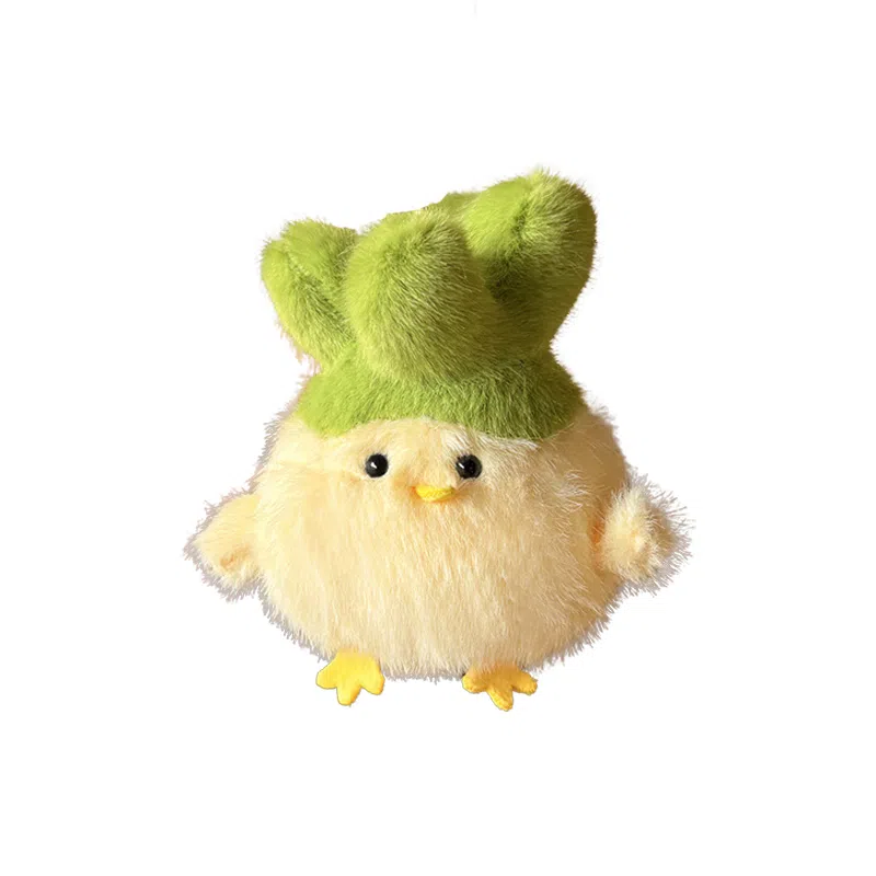 【可发声蒜鸟】 零界 创意个性萌趣可爱书包挂饰时尚高级感潮流 毛绒 挂件 男女同款情侣款