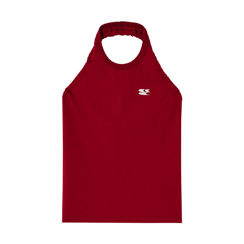 Crying Center Halter Backless Top