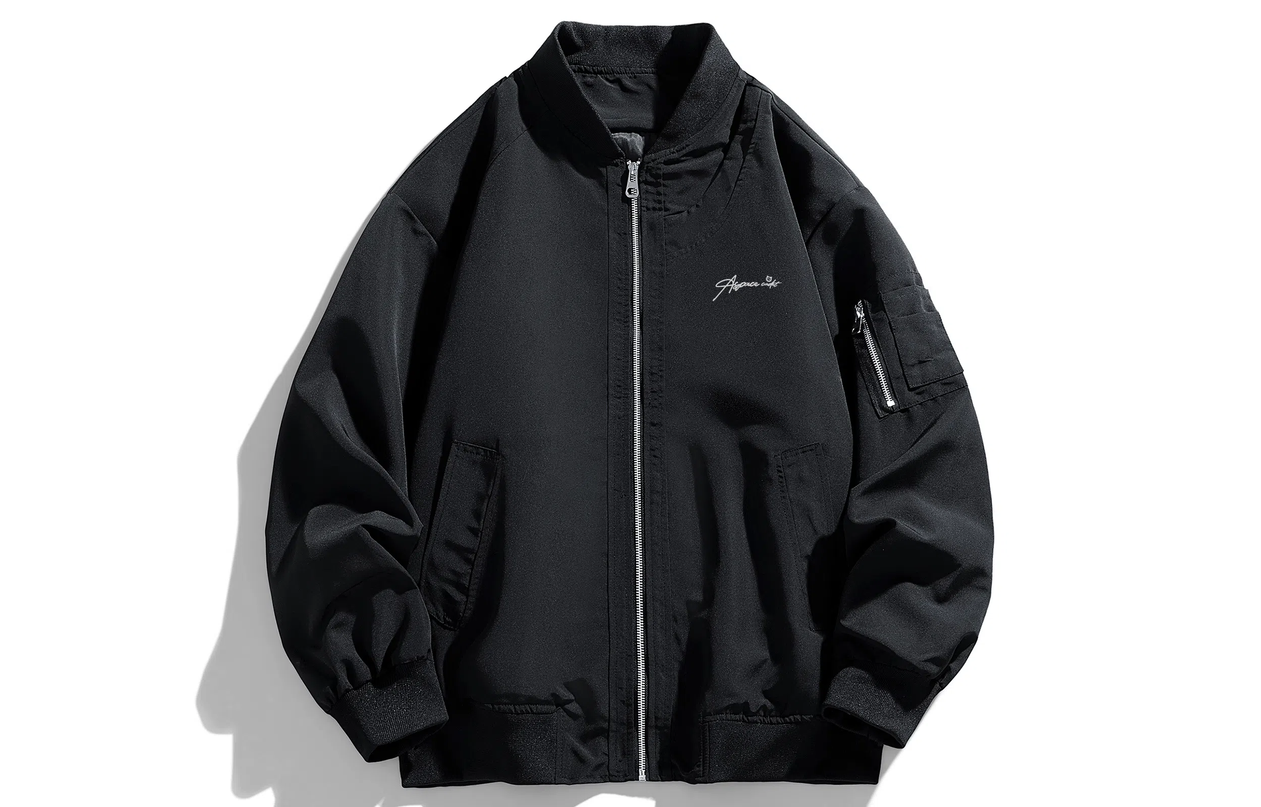 王者荣耀 美式圆领飞行员外套重磅宽松舒适休闲百搭工装街头夹克衫 鲁班七号款 男女同款