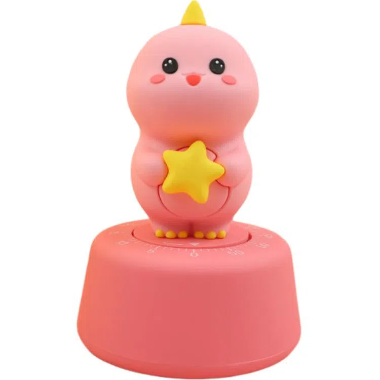 翰林时光 儿童玩具时间管理器倒计时定时器潮玩公仔 机械机芯 闹钟 男女同款