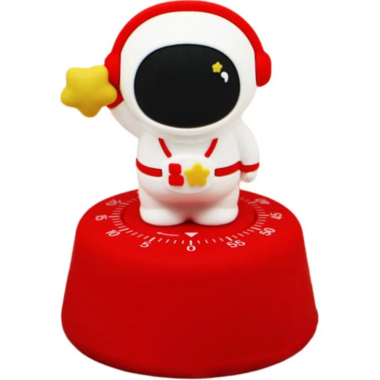 翰林时光 儿童玩具时间管理器倒计时定时器潮玩公仔 机械机芯 闹钟 男女同款