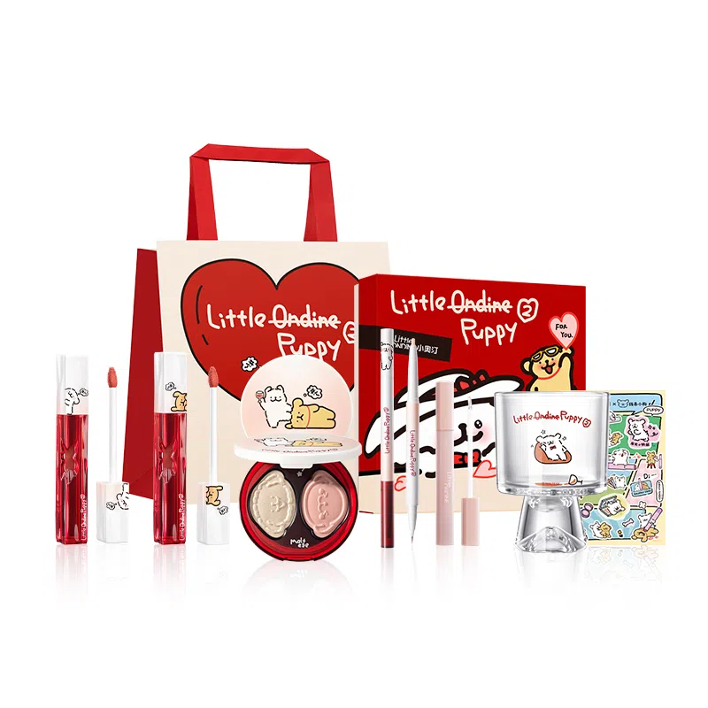 小奥汀 微醺妆容彩妆套装 雾面气色修饰轮廓