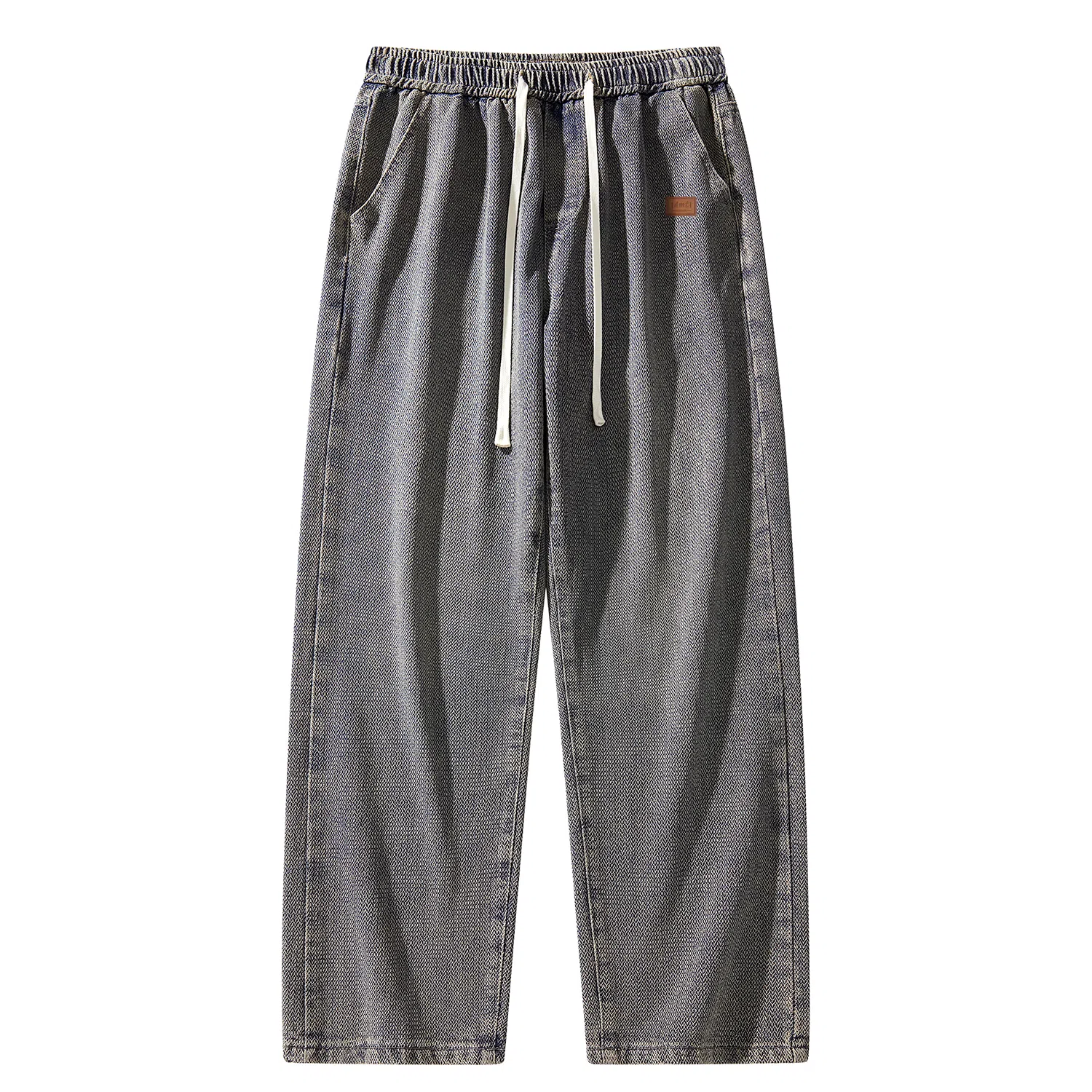 【dme】 美式潮牌显瘦休闲直筒舒适凉感高街宽松阔腿牛仔裤 男女同款