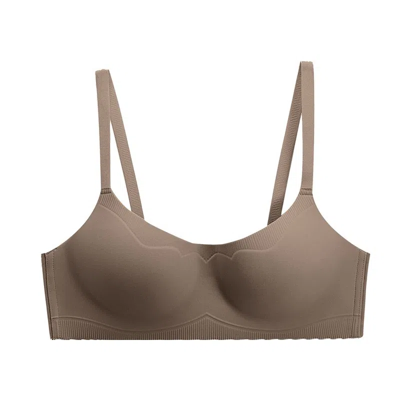 欧迪芬 无痕内衣女聚拢小胸收副乳防下垂无钢圈舒适立体杯轻盈纯色夏季清凉款文胸 女款