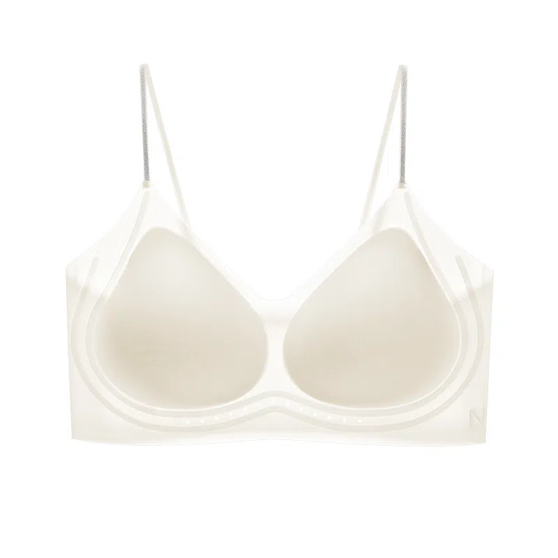 草本初色 凉感细肩带小胸聚拢无痕文胸 女款