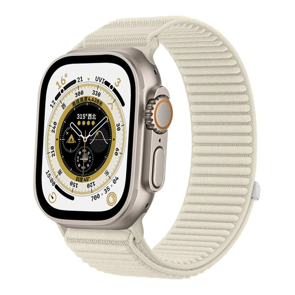 亿祈发 表带 苹果适用 尼龙材质 简约潮流男女通用