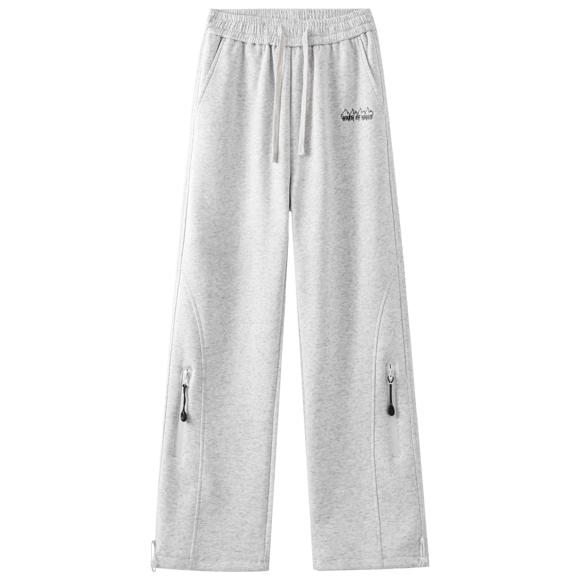 王者荣耀 地狱火款 美式山系户外无性别主义结构主义拉链装饰防泼水舒适百搭长裤休闲裤 男女同款