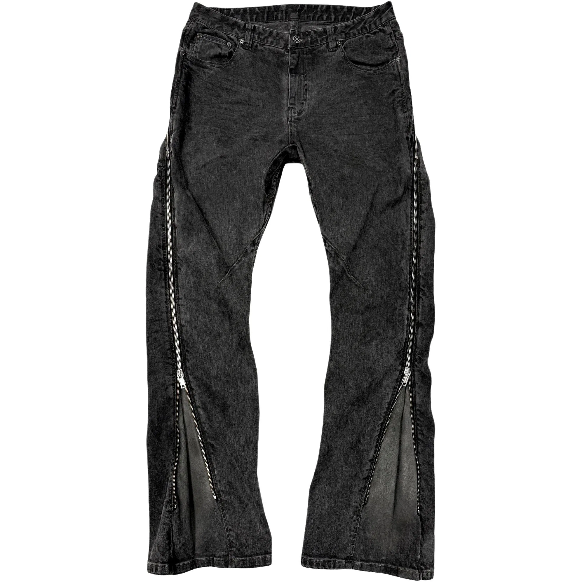 EODUP Silver Spiral Jeans