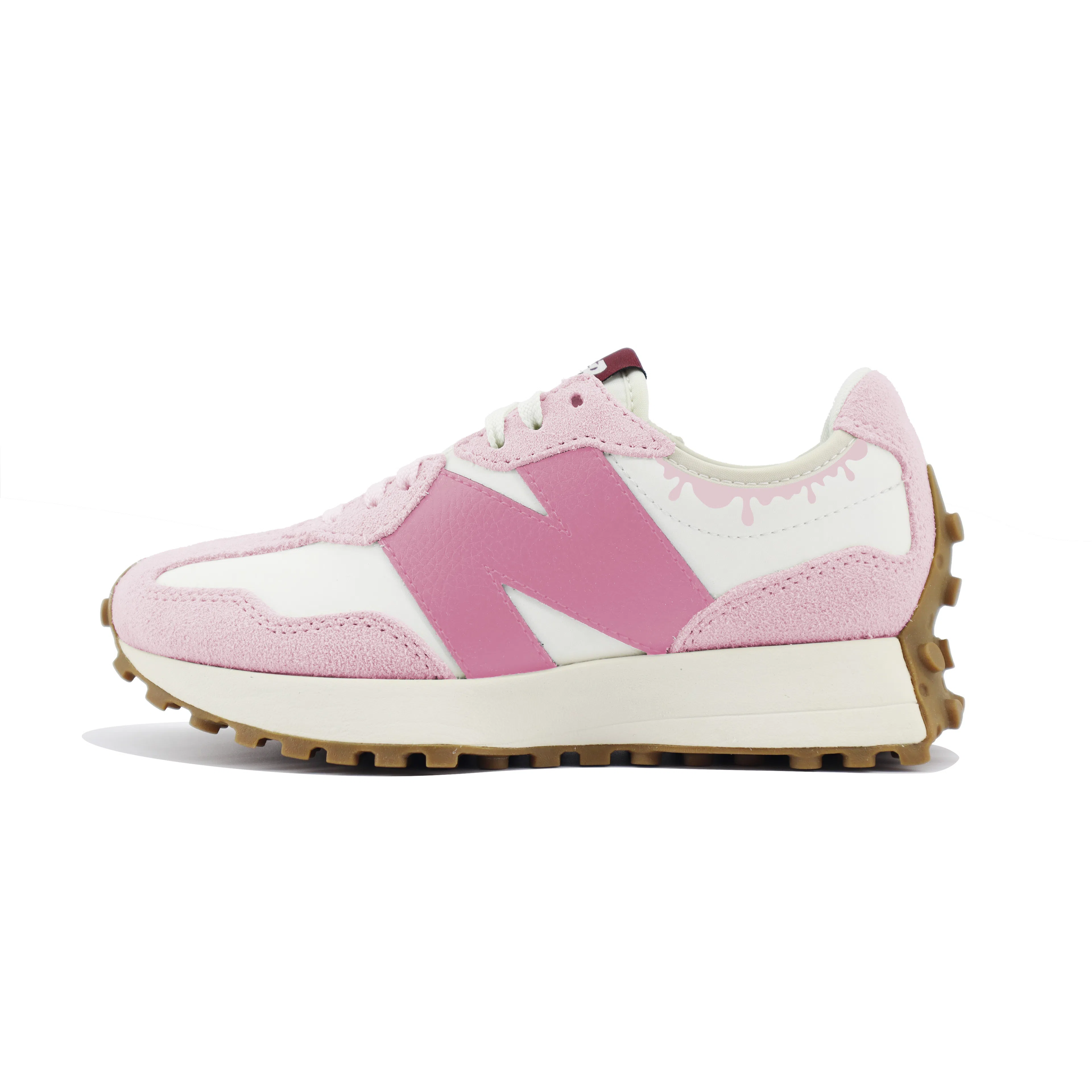 New Balance 327 White Pink