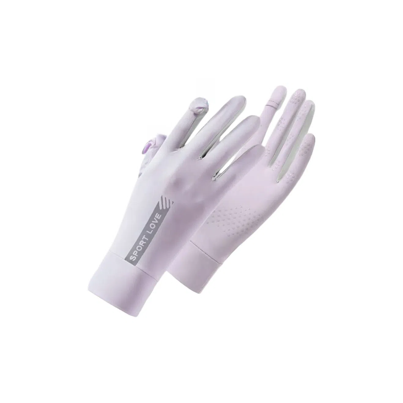 图涂丫 触屏紫外线夏季轻薄透气翻盖防滑骑行 锦纶 防晒手套 男女同款情侣款