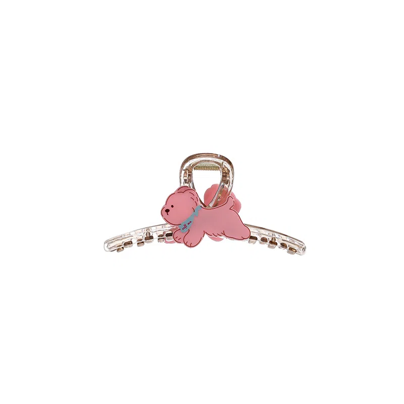 水中玉 可爱卡通抓夹高级感发卡后脑勺盘发大号鲨鱼夹头饰夹子 亚克力 发夹 女款