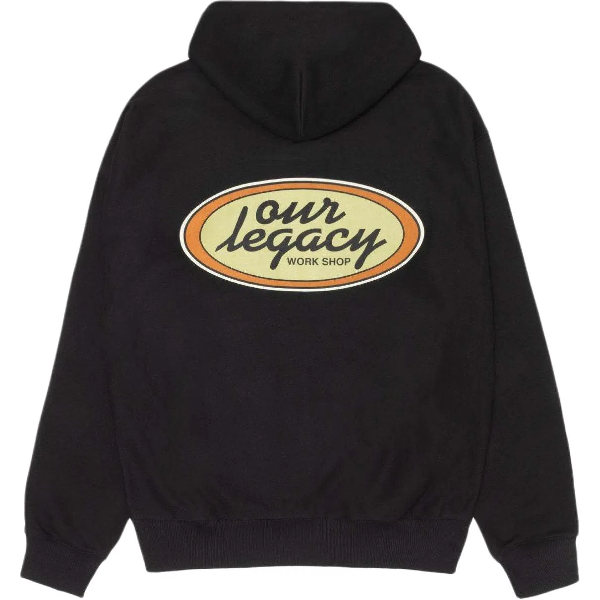 Stussy OUR LEGACY WORK SHOP OVAL ZIP HOODIE logo