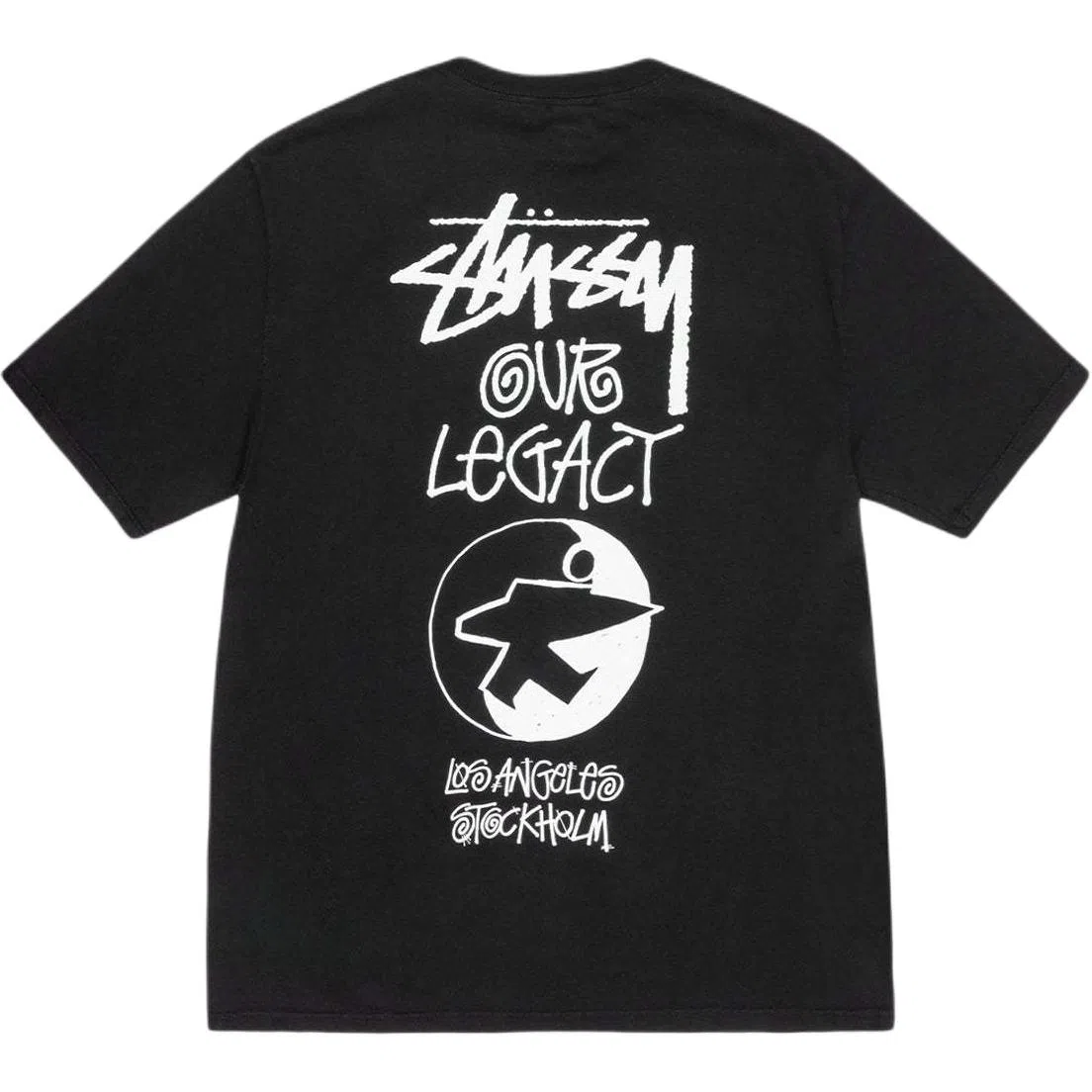 Stussy x OUR LEGACY SS25 WORK SHOP SURFMAN TEE PIGMENT DYED T