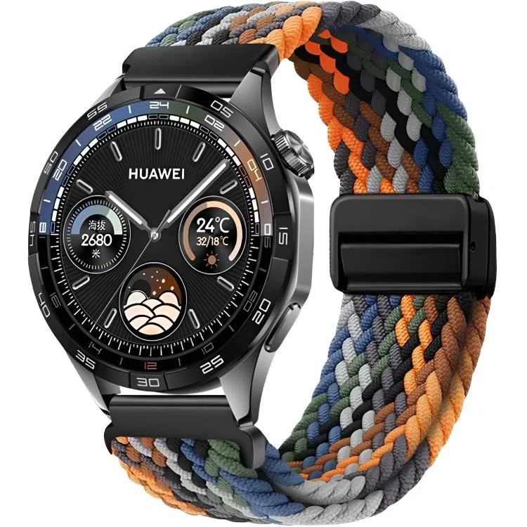 亿祈发 表带 华为适用 尼龙材质 磁吸尼龙编织表带男女通用