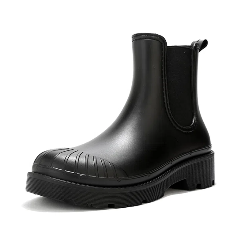 隆鹰 合成革 舒适简约 百搭时尚 切尔西靴 女