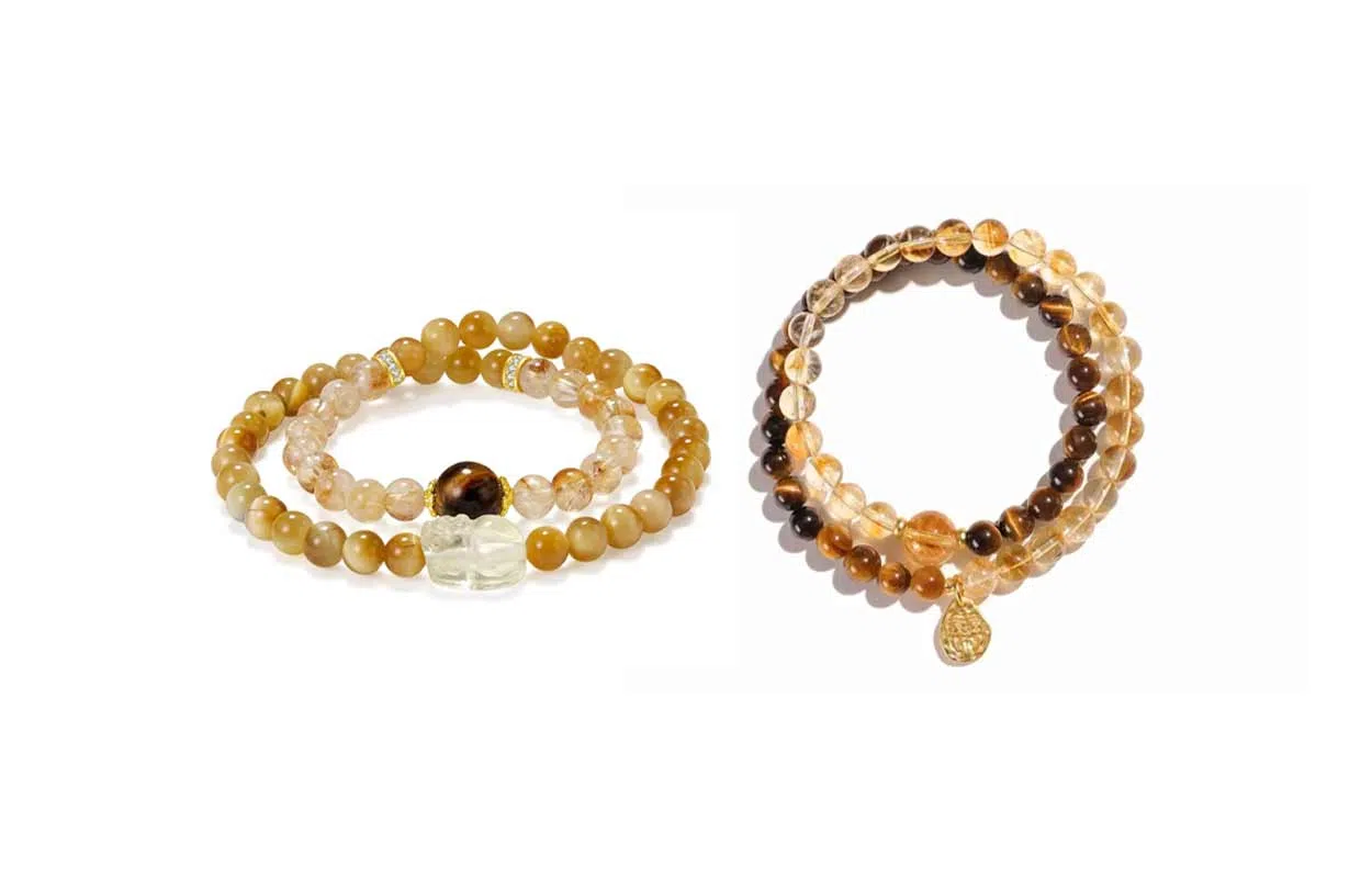 百利金 招财貔貅 国潮复古新中式吉祥顺遂简约精致气质百搭小众设计霸气吞金兽 虎眼石 手串 男女同款情侣款