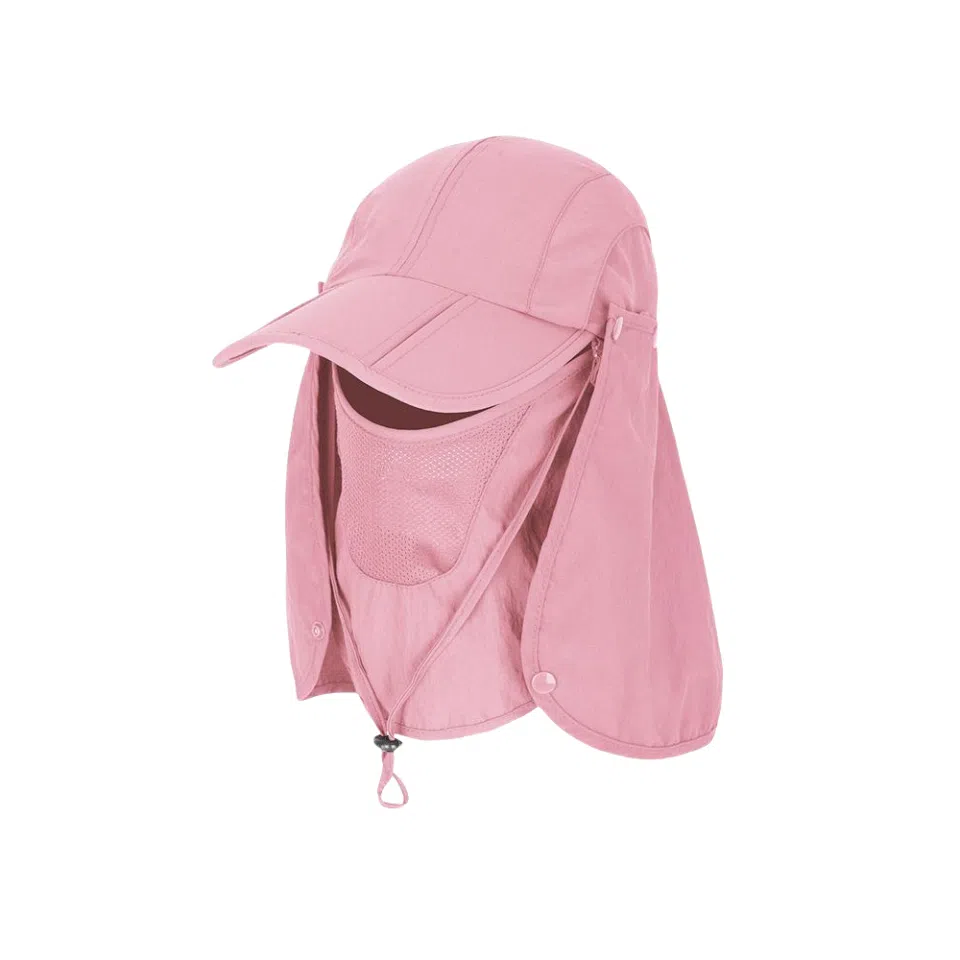 图涂丫 钓鱼户外遮阳帽骑行可折叠遮阳 涤纶 防晒帽 男女同款情侣款