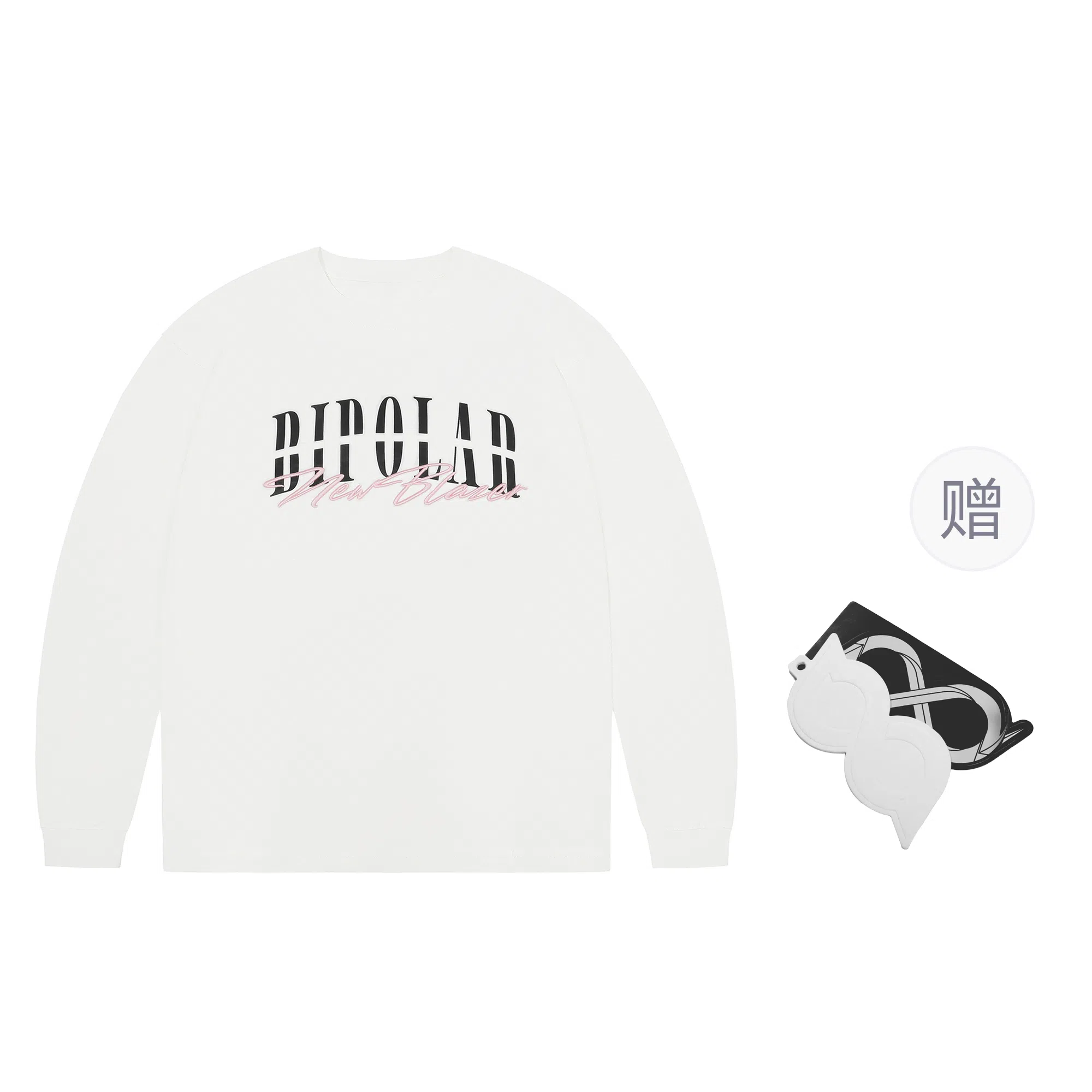 BIPOLAR Embroidered Pullover Tee