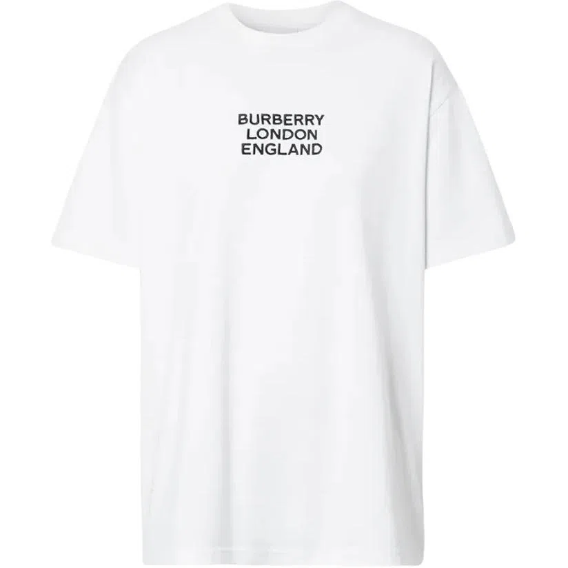 Burberry Embroidered Logo T-shirt T