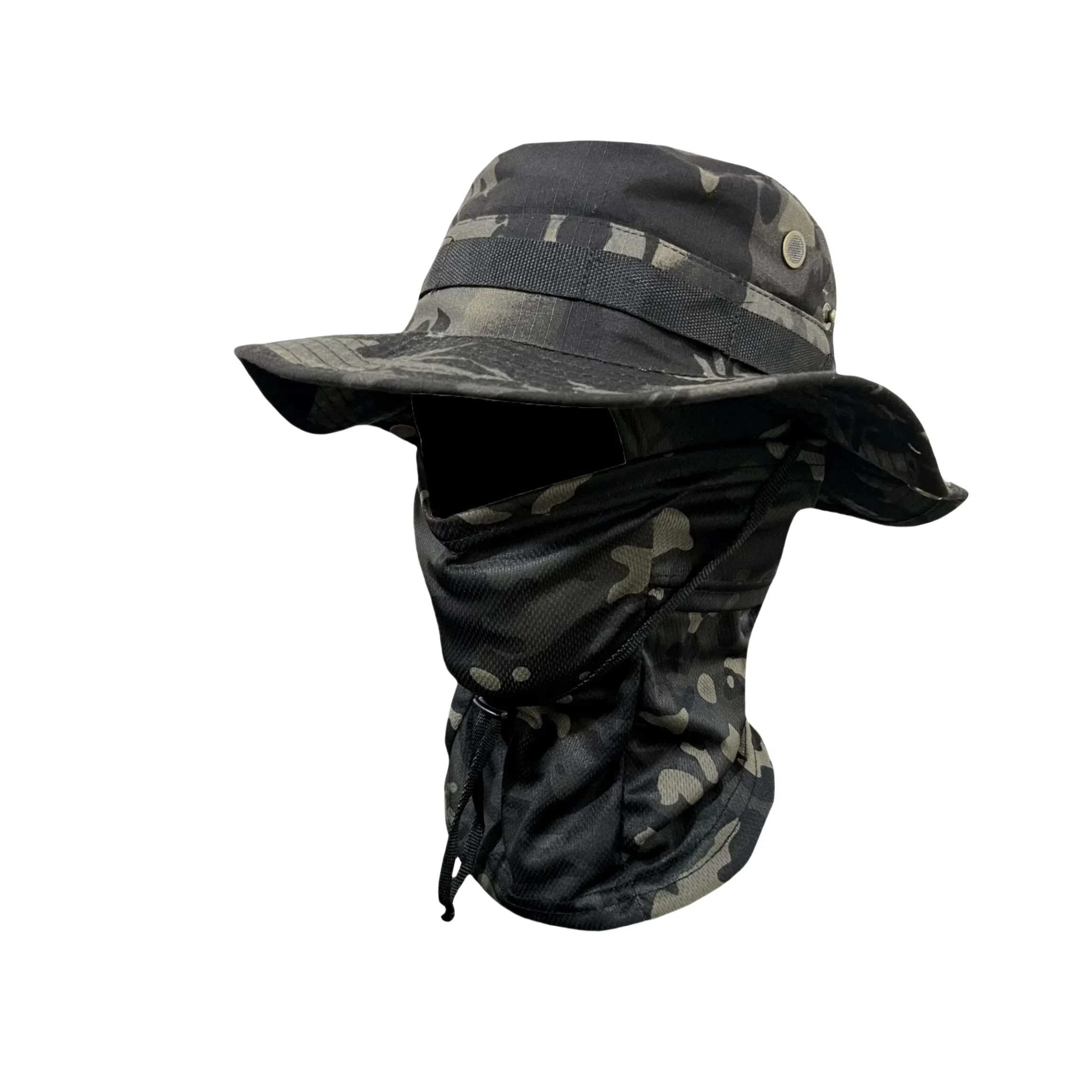 图涂丫 迷彩遮阳帽防紫外线面罩骑行钓鱼 涤纶 防晒帽 男女同款情侣款