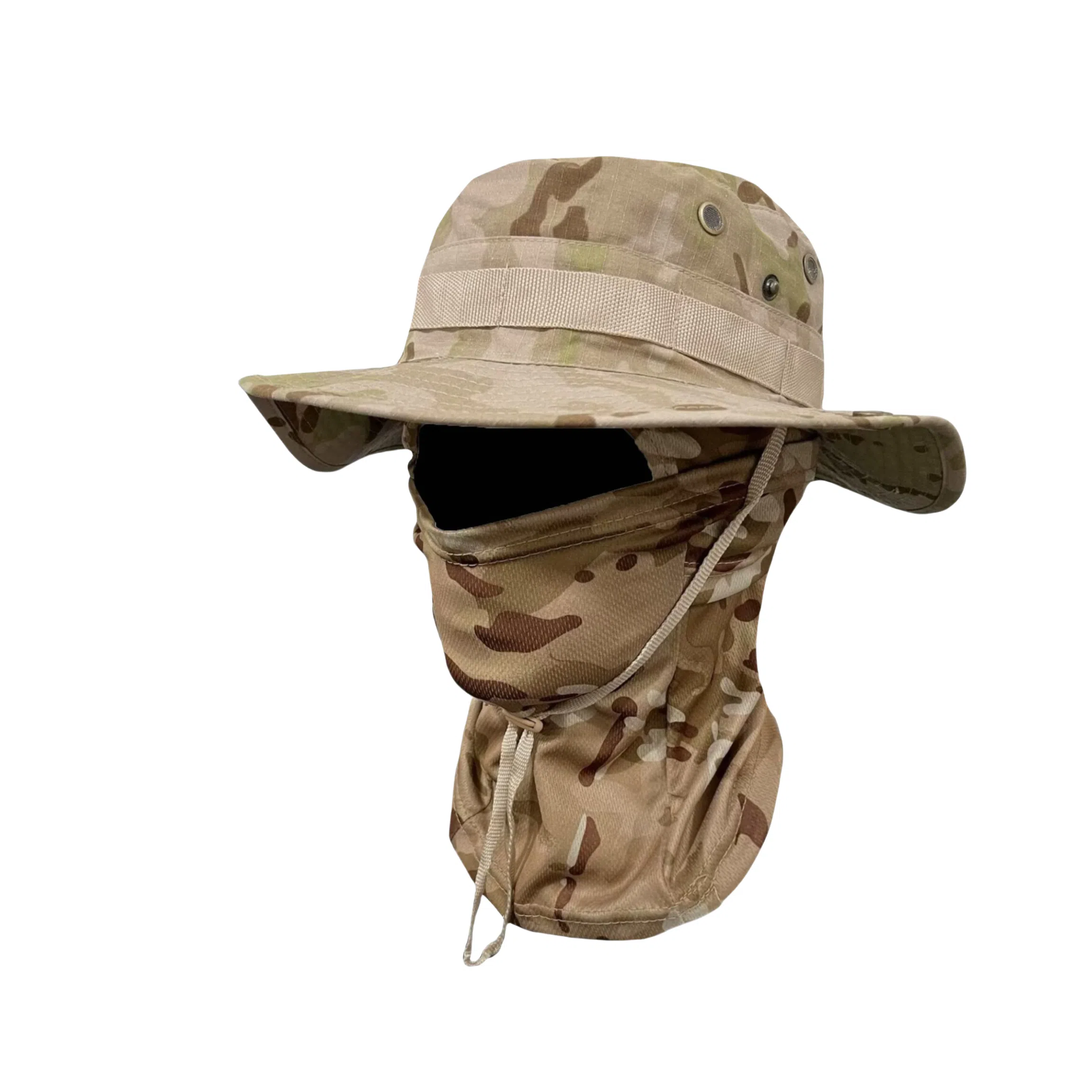 图涂丫 迷彩遮阳帽防紫外线面罩骑行钓鱼 涤纶 防晒帽 男女同款情侣款