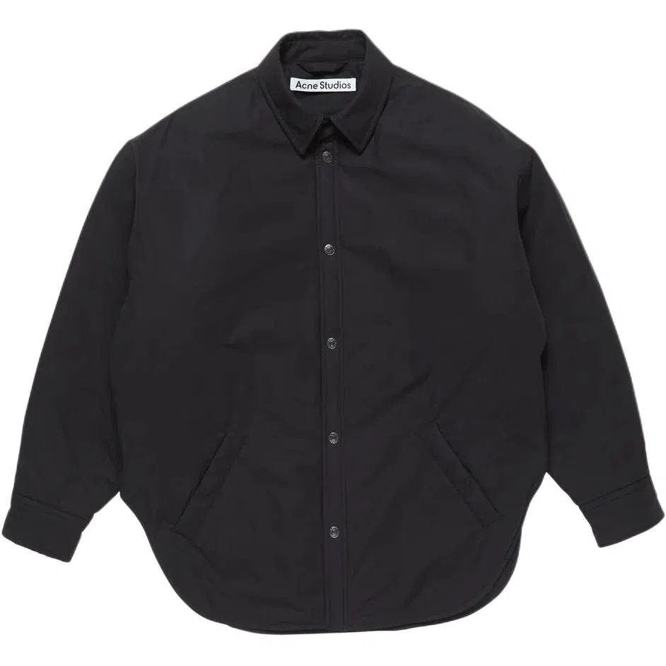 Acne Studios FW25 Embroidered Logo Collar Jacket