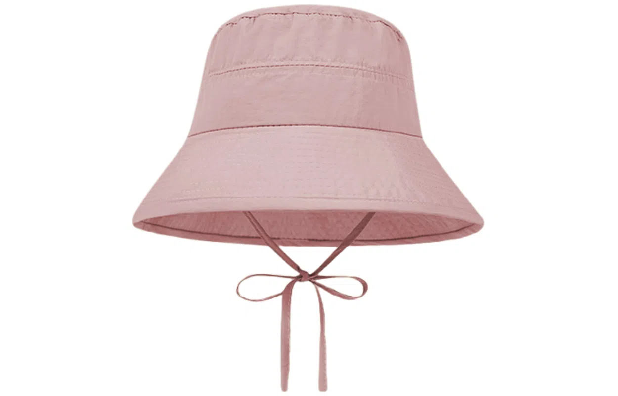 优幽兰 韩版百搭简约高级感显脸小水桶帽春夏季轻薄透气盆帽学生素颜遮脸露营遮阳 聚酯纤维 防晒帽 女款