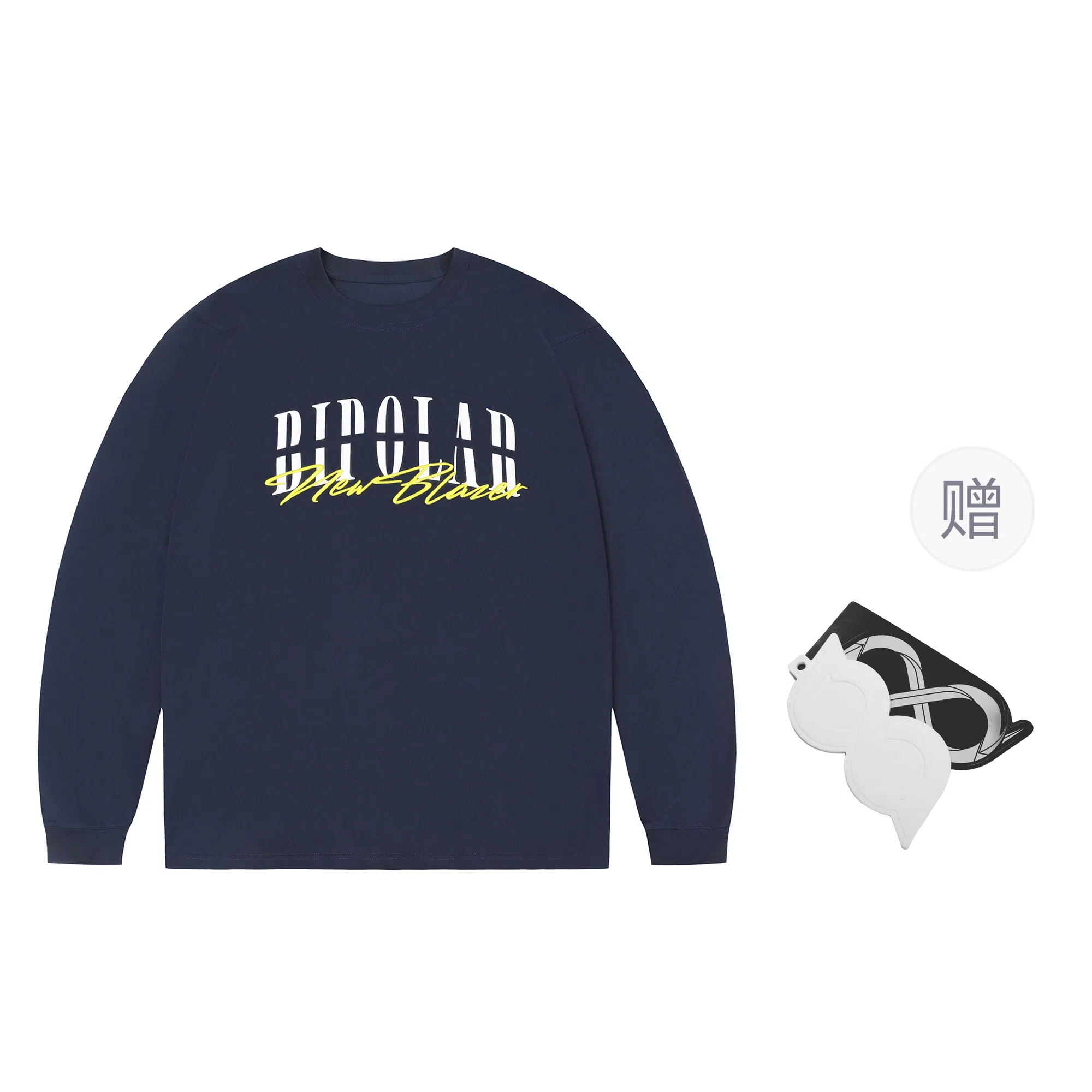 BIPOLAR Embroidered Pullover Tee