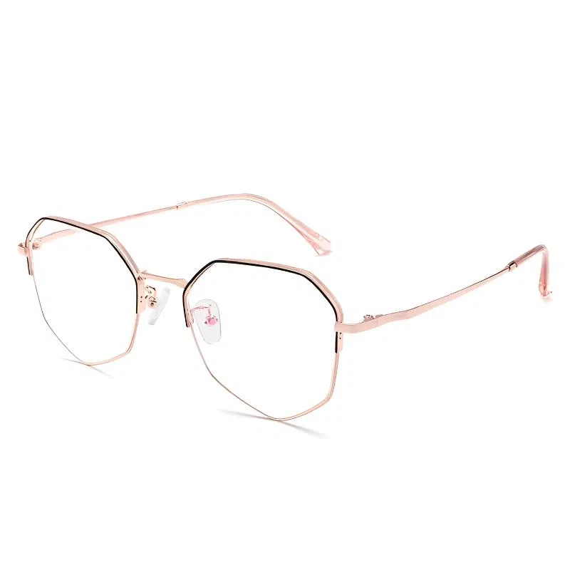 Sagawa Polygon Titanium Eyeglasses Frame