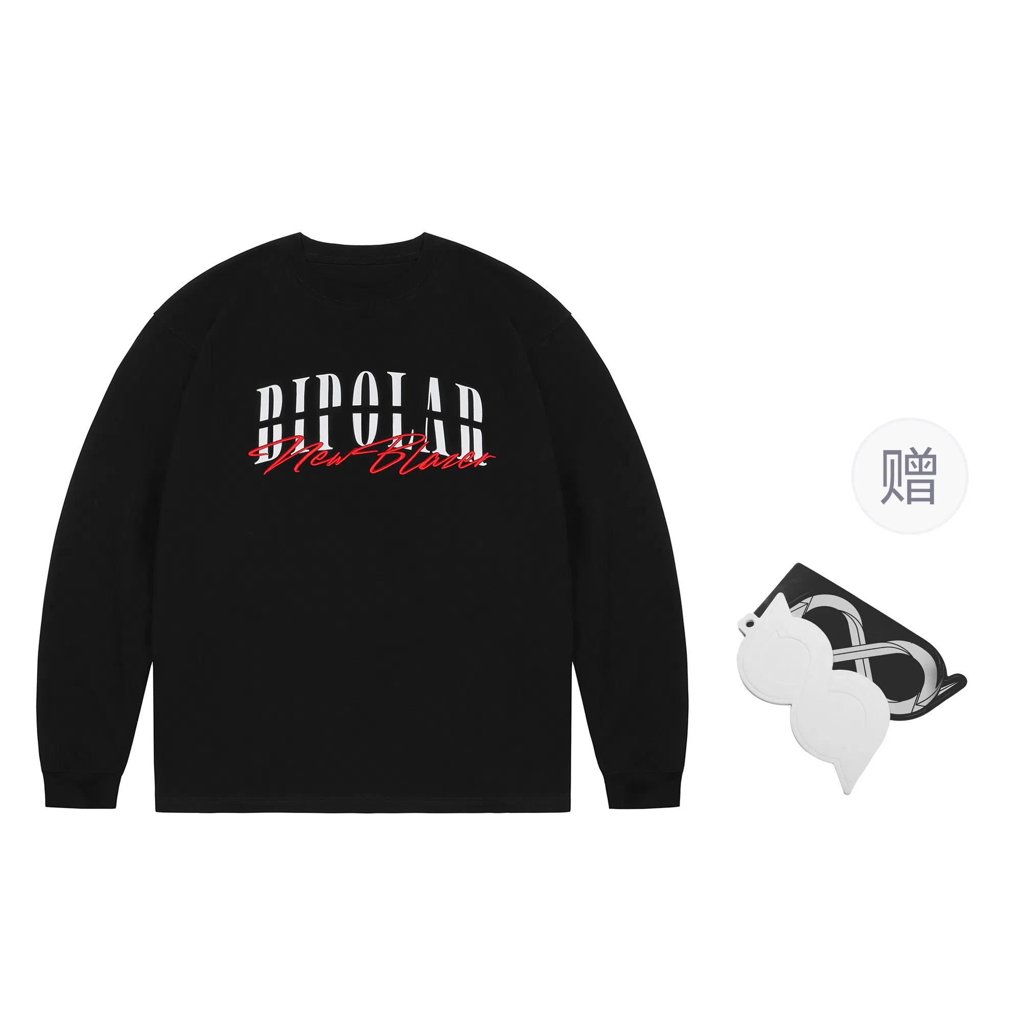 BIPOLAR Embroidered Pullover Tee