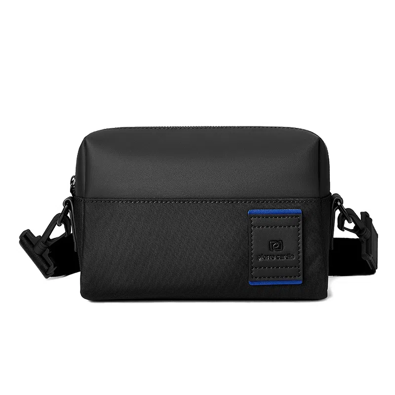 Pierre Cardin Nylon Crossbody Bag Black