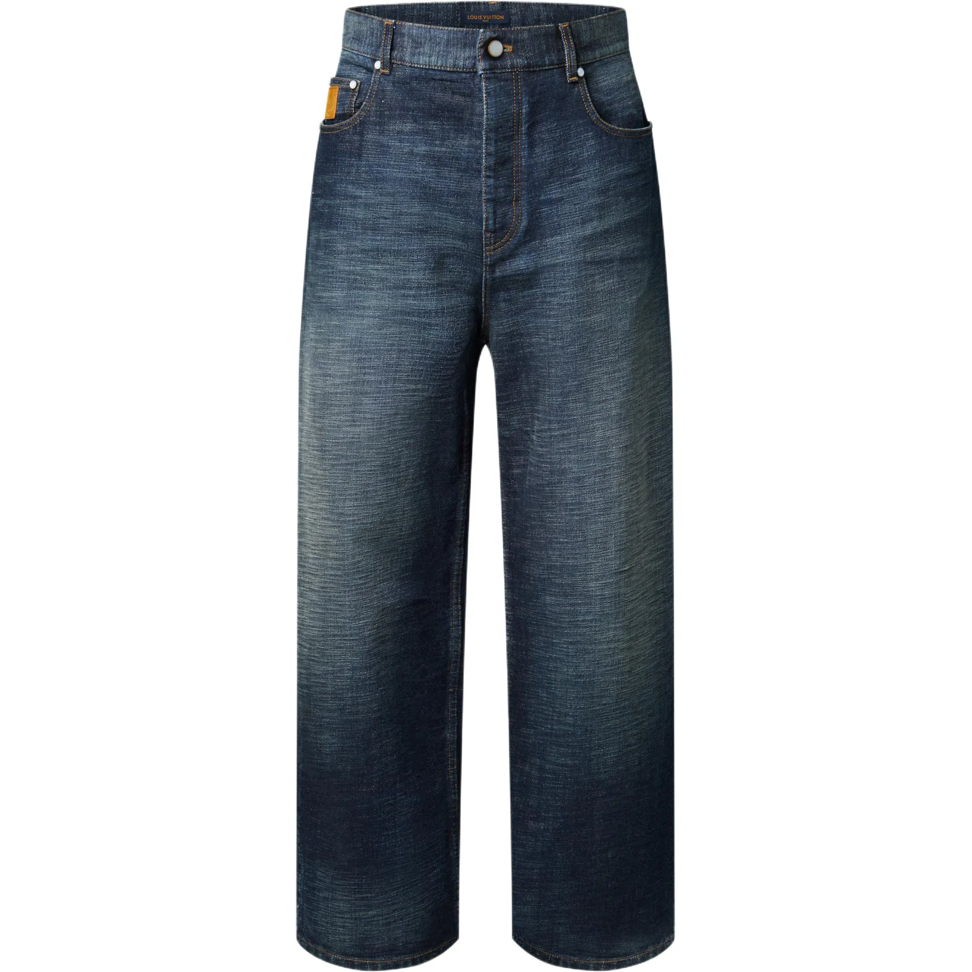 Louis Vuitton FW25 Wide Leg Denim Jeans
