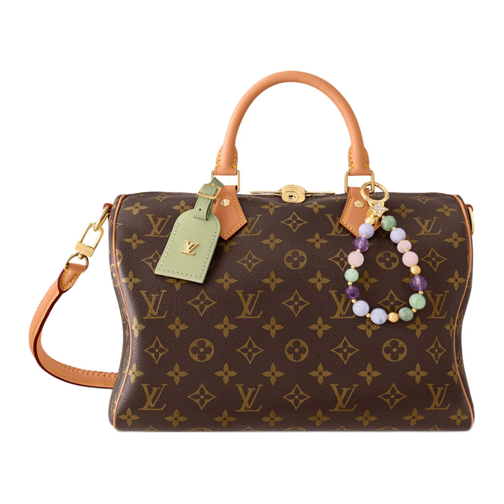 LOUIS VUITTON SPEEDY SOFT 30 Lucky Monogram