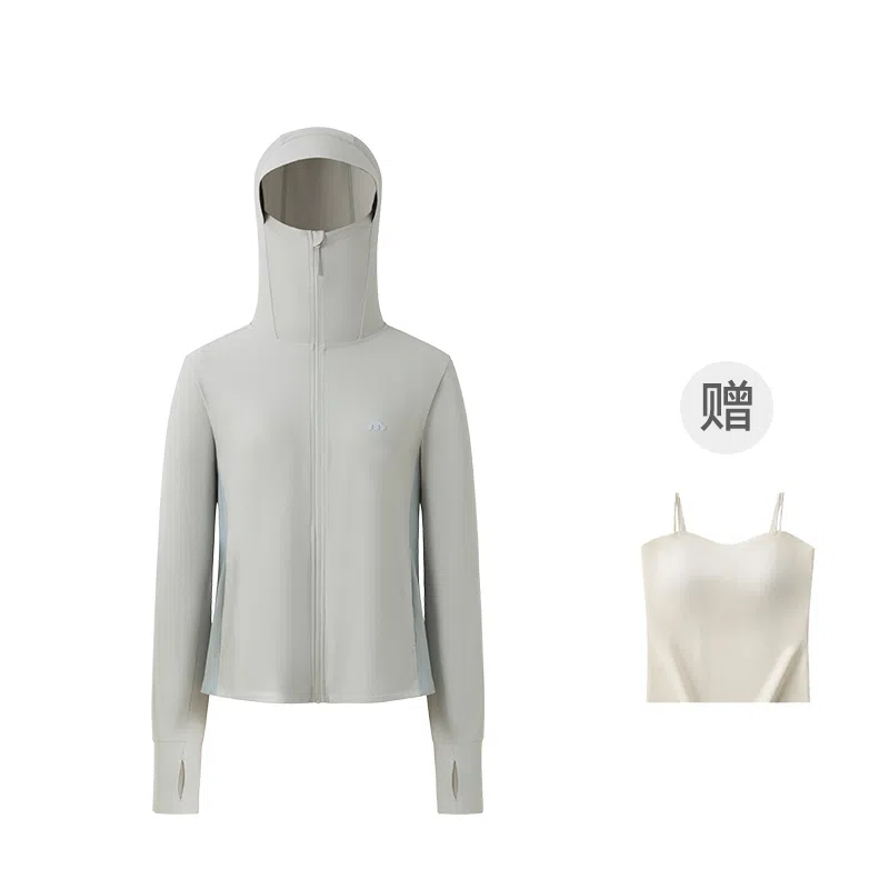 美力城 宽松全网眼透气轻薄户外运动骑行经典百搭防晒服 男女同款