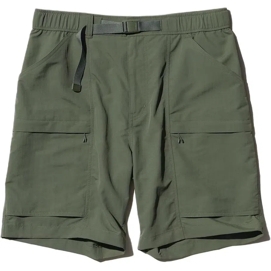 UNIQLO Loose Pocket Shorts Olive Green