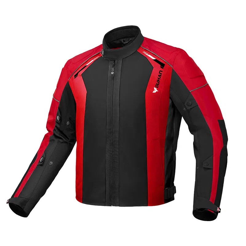 杜汉 通勤仿赛防护骑士服拉力套装机车服 男款