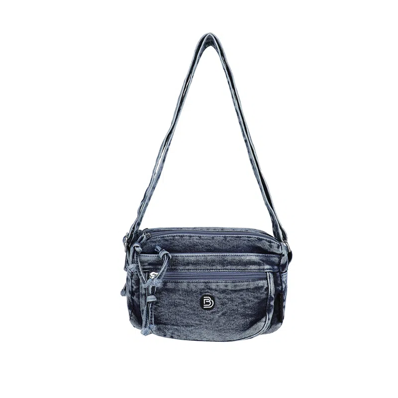 SAPANA STUDIO Vintage Denim Shoulder Bag
