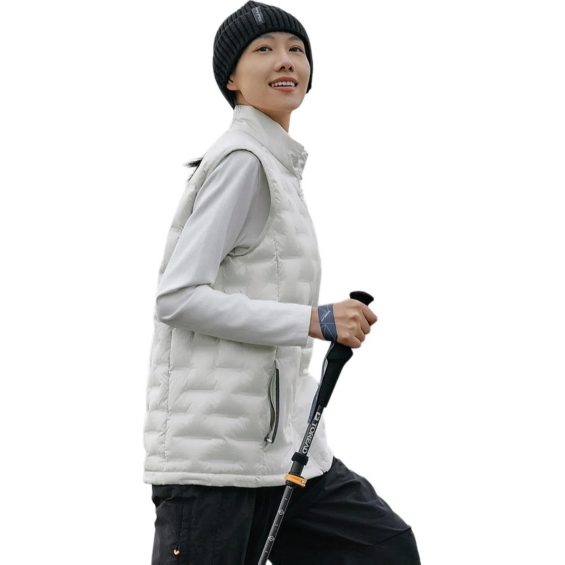 探路者 旅行户外系列 立领拉链舒适休闲马甲 男女同款