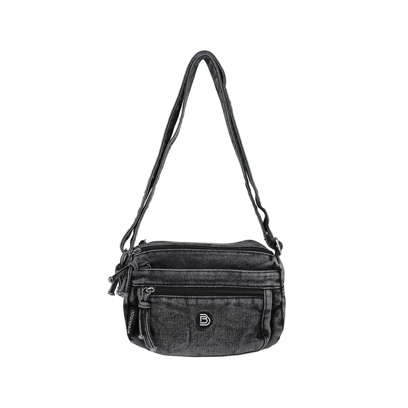 SAPANA STUDIO Vintage Denim Shoulder Bag