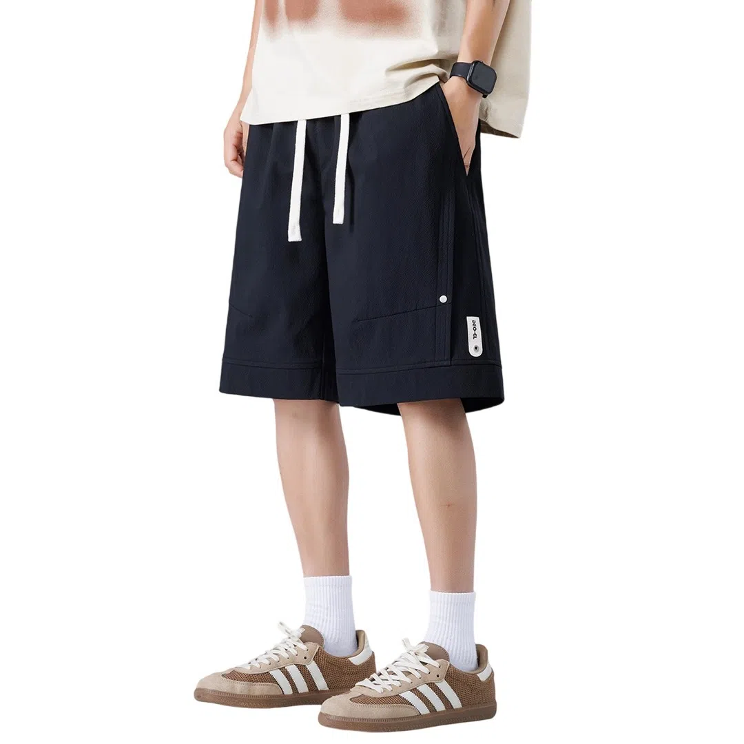 顶峰保罗 潮流痞帅五分工装跑步篮球沙滩裤无性别主义中裤宽松大码运动时尚百搭设计感休闲短裤 男女同款