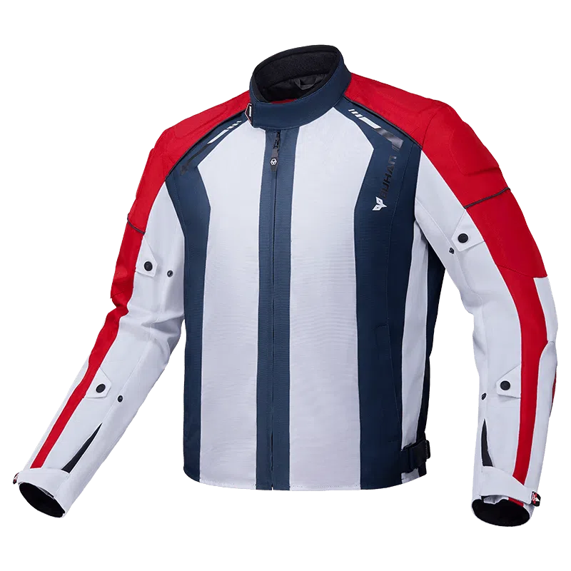 杜汉 通勤仿赛防护骑士服拉力套装机车服 男款