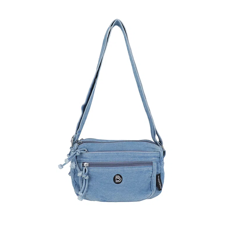 SAPANA STUDIO Vintage Denim Shoulder Bag