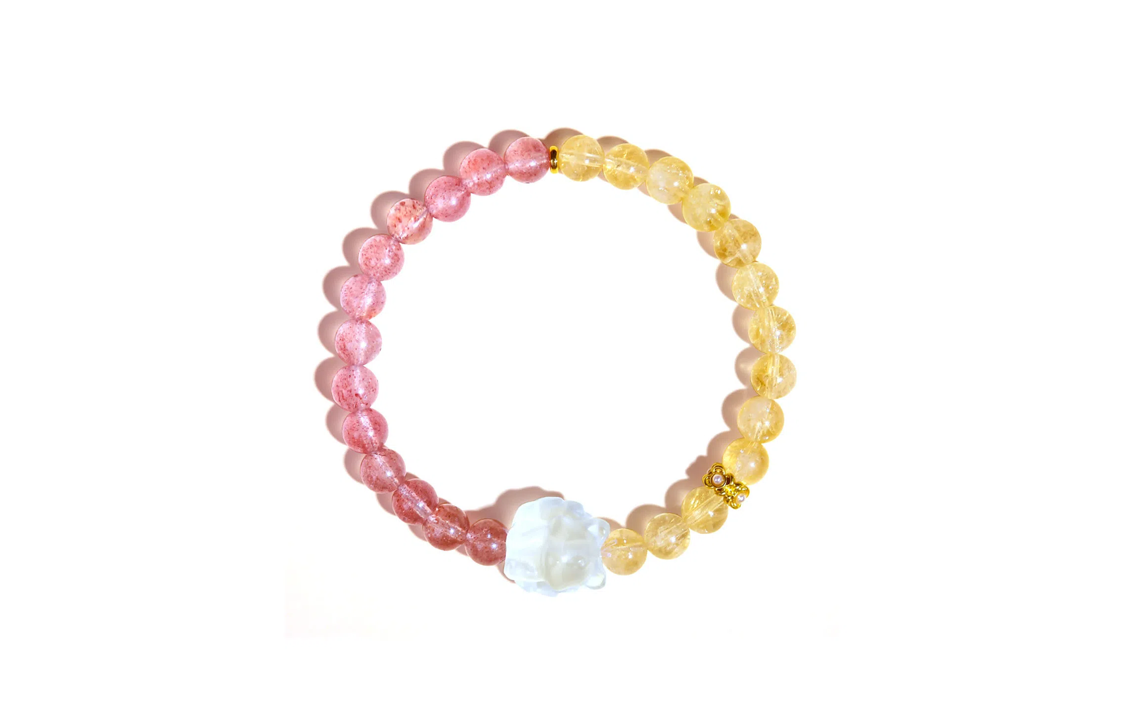 冠饰婵 九尾狐招财 新中式 小众设计 复古 简约日常 通勤必备 招财纳福 平安喜乐 好运 琉璃 手串 女款