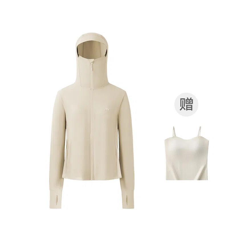 美力城 宽松全网眼透气轻薄户外运动骑行经典百搭防晒服 男女同款